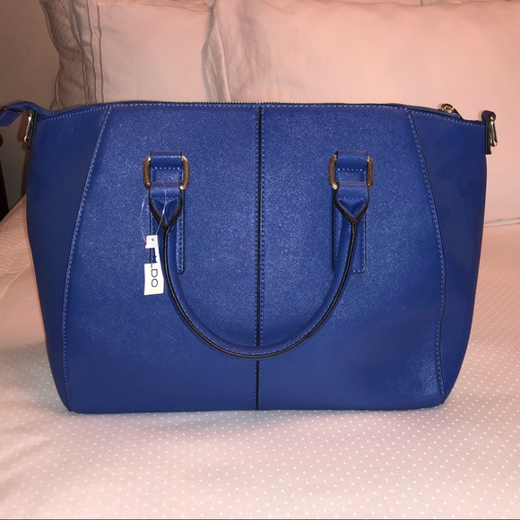 royal blue purse aldo